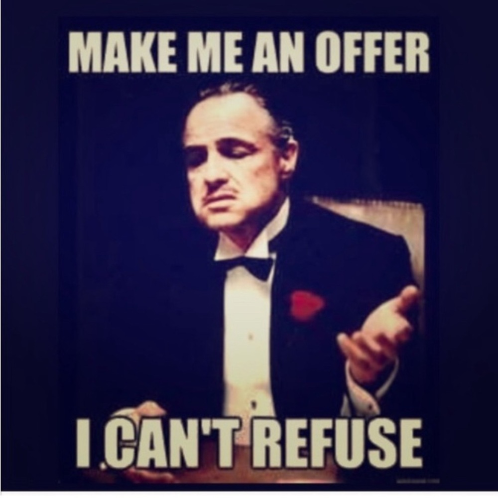 ACCECPTING ALL OFFERS !!!! I EXCEPT MOST ALL OFFERS GUYS !!